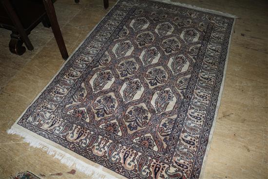 Cream & brown rug